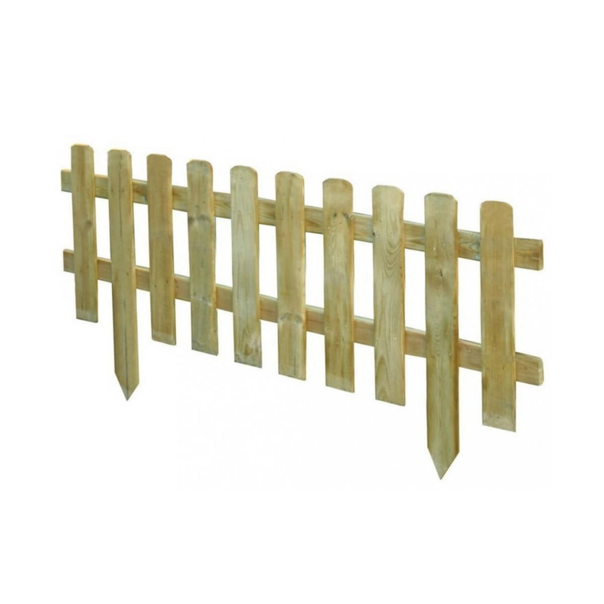 Enclos anglais en bois de pin imprégné 110x28/45 cm