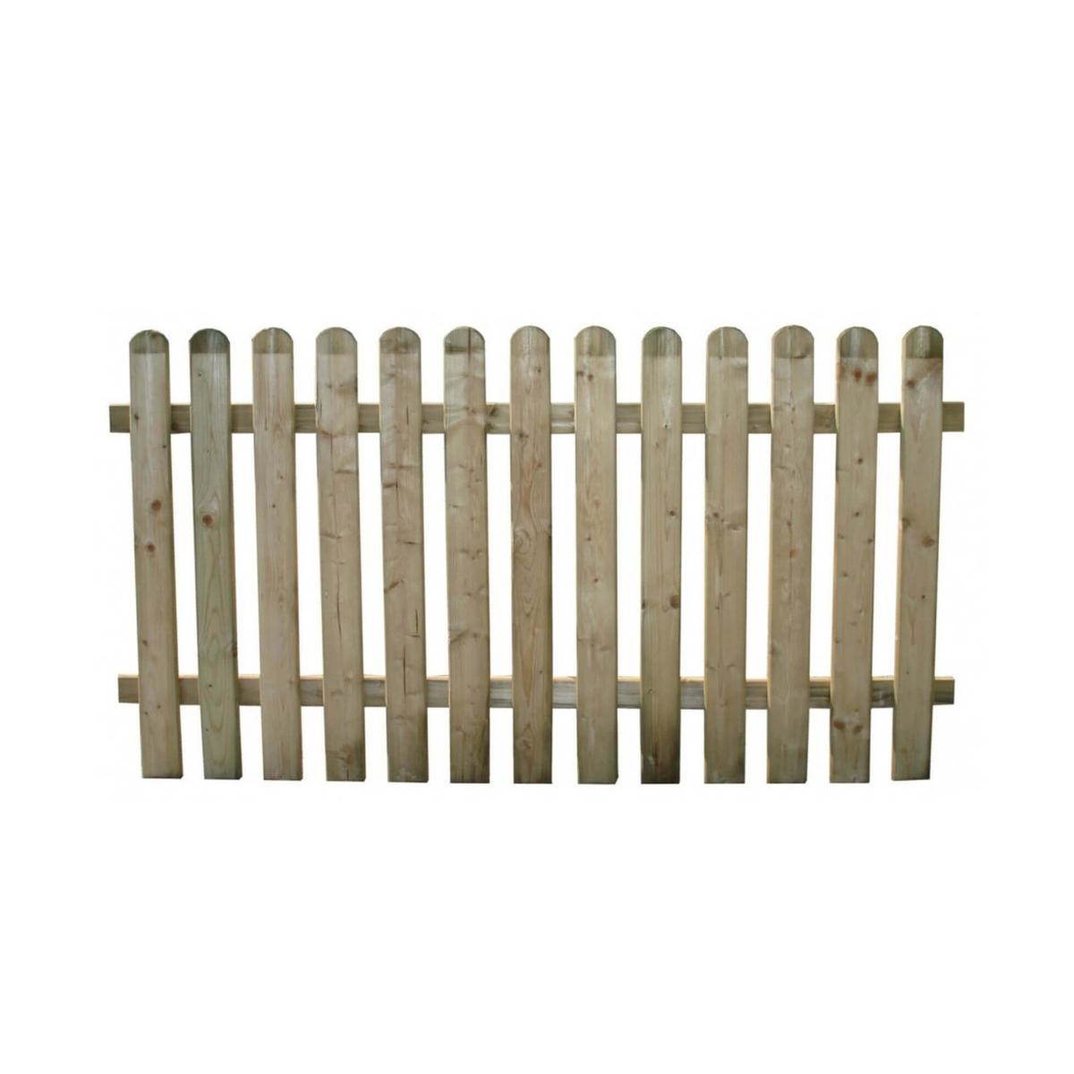 Enclos en bois de pin imprégné pour jardins 180x100 cm