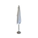 Parasol de jardin 2x3m en polyester blanc Poly Offre