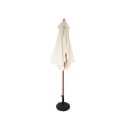 Parasol de jardin rond Ø2,5m mât central en bois Fantasy Offre