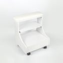 Repose-pieds pédicure esthétique avec coussin tiroir et 4 roues Kaekoon Prix