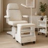 Repose-pieds pédicure esthétique avec coussin tiroir et 4 roues Kaekoon Réductions