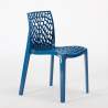 Lot de 22 Chaises Gruvyer Grand Soleil nid d'abeille colorées promo prix stock Prix