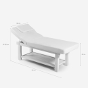 Table de massage professionnelle détente 2 zones SPA Larex 