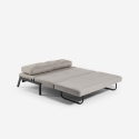 Canapé-lit 2 places design moderne en tissu salon Bellamy Remises