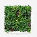 Haie artificielle réaliste 100x100 cm plante 3D extérieur jardin Ilex Réductions