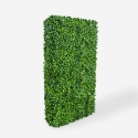 Haie artificielle 106x33x208cm clôture sempervirente Gardenia Vernas Promotion