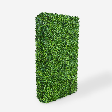 Haie artificielle 106x33x208cm clôture sempervirente Gardenia Vernas Promotion