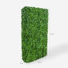 Haie artificielle 106x33x208cm clôture sempervirente Gardenia Vernas Catalogue