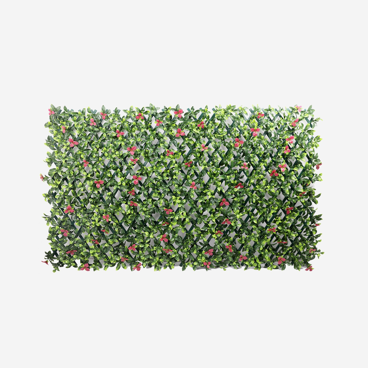 Haie artificielle extensible de jardin 200x100cm plantes Salix Promotion