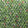 Haie artificielle extensible de jardin 200x100cm plantes Salix Remises
