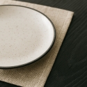 Table salle à manger moderne Goblet noire ronde 120cm Blackwood+ Prix