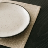 Table salle à manger moderne Goblet noire ronde 120cm Blackwood+ Prix