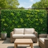 Haie de jardin artificielle en treillis extensible 200x100cm Laurus Vente