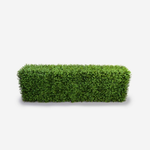 Haie artificielle en buis pour clôture de jardin 158x33x56cm Robuk Promotion