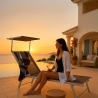 20 transats de plage bains de soleil en aluminium Santorini Limited Edition Remises