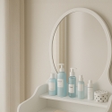 Meuble coiffeuse table de maquillage avec miroir tabouret chambre Katrina Catalogue