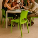 Chaise en polypropylène empilable salle à manger bar Paris Grand Soleil Remises