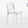 Chaise transparente salle à manger bar empilable B-Side Grand Soleil Promotion