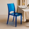 Lot de 18 Chaises B-Side Grand Soleil pour bar transparentes promotion Remises