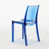 Lot de 18 Chaises B-Side Grand Soleil pour bar transparentes promotion Caractéristiques
