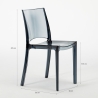 Lot de 18 Chaises B-Side Grand Soleil pour bar transparentes promotion 