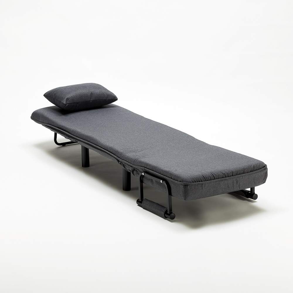 Fauteuil-lit convertible en tissu DEBORAH