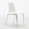 Chaise avec pieds en acier empilable pour bar et cuisine Lollipop Grand Soleil 