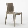 Chaise salle à Manger cuisine empilable en polypropylène Ice Grand Soleil Caractéristiques