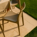 Chaise salle à Manger cuisine empilable en polypropylène Ice Grand Soleil Modèle