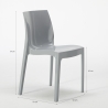 Chaise salle à Manger cuisine empilable en polypropylène Ice Grand Soleil 