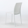 Chaise de Jardin Poly-rotin café bar glaciers empilable Boheme Grand Soleil Choix