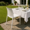 Chaise de Jardin Poly-rotin café bar glaciers empilable Boheme Grand Soleil Offre