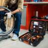 Valise d'outils de travail avec tournevis 345 pièces Smart-Extra Offre