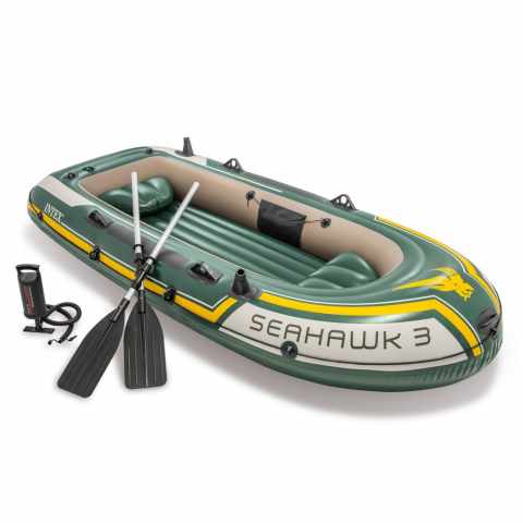 Canot gonflable Intex 68380 Seahawk 3 bateau Gonflable