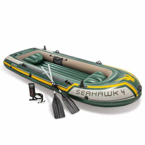 Bateau gonflable pour mer et lac Seahawk 4 Intex 68351 Promotion