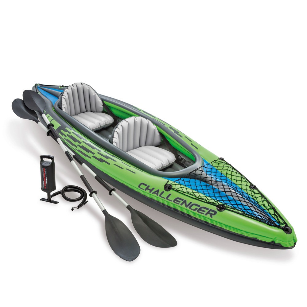 Canoë Kayak Gonflable deux places Intex 68306 Challenger K2