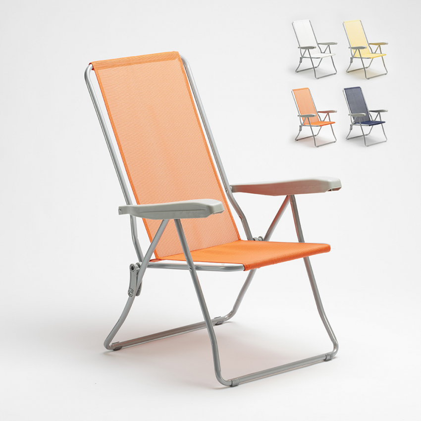Chaise longue de jardin en bois Orange Chaise longue relax de plage Transat chaise longue avec accoudoirs