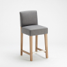 Tabouret haut en bois style Henriksdal pour bars et cuisines Comfort 