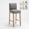Tabouret en bois de bar et cuisine style Henriksdal Comfort XL Vente