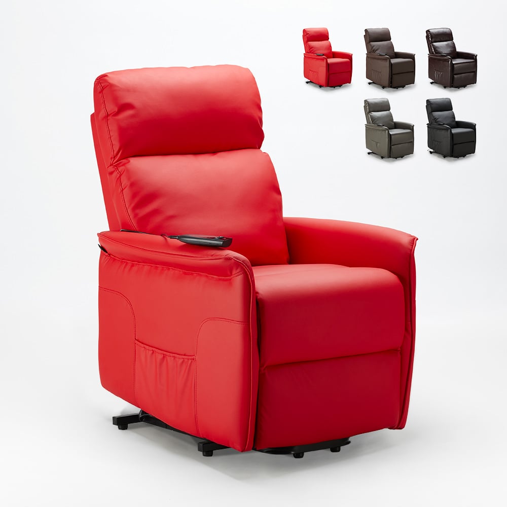 Fauteuil relax électrique inclinable avec releveur Amalia Fix