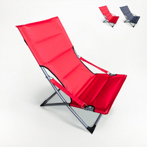 Chaise longue pliante de plage jardin et camping Canapone Promotion