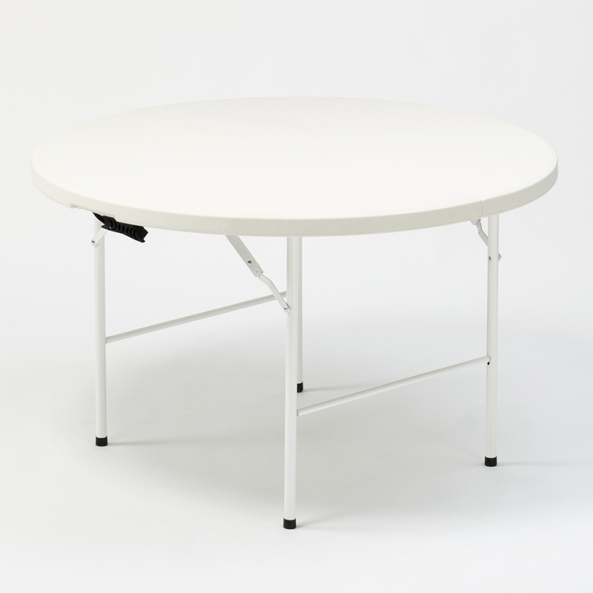 Table pliante ronde en bois, diamètres : 122 / 150 / 168 / 180 / 200 – VIF  Furniture