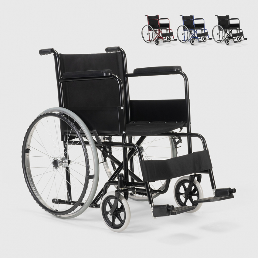 Fauteuil roulant pliant tissu Oxford orthopédique handicapés et personnes âgées Lily Offre
