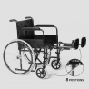 Fauteuil roulant avec support de jambe pliant Peony handicapés et personnes âgées 