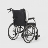 Fauteuil roulant pliant en tissu orthopédique avec freins handicapés et personnes âgées Dasy 