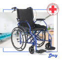 Fauteuil roulant pliant en tissu orthopédique avec freins handicapés et personnes âgées Dasy Remises
