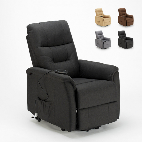 ELIZABETH : Fauteuil relax électrique inclinable avec ELIZABETH : Fauteuil relax électrique inclinable avec
