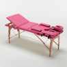 Table de massage pliante en bois lit esthétique esthéticienne portable Kingsize 
