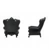 Fauteuil Trône Design Moderne Slide Queen Of Love 